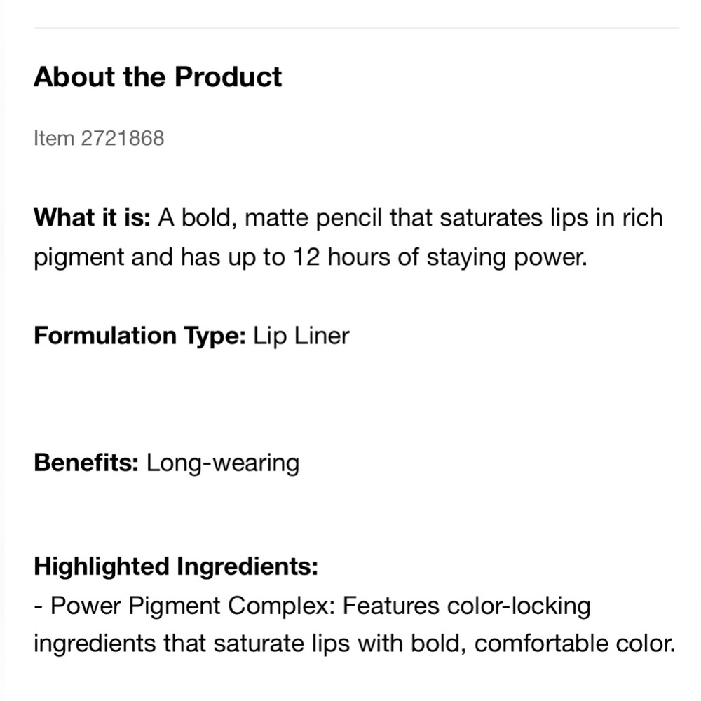 NARS PowerMatte high intensity Lip Pencil - take me home - Picture 6 of 6